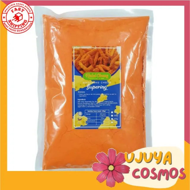 (500g) SUPERING Seasoning Cheese Powder Halal Cheesy Tabur Kulit Popia
