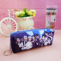 【CC】✴◘▨  Kpop straykids pencil bag ive twice aespa bags for student supplies storage