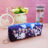 【CC】☏卍☜  Kpop straykids pencil bag ive twice aespa bags for student supplies storage