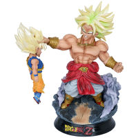 Dragon Ball Muscle Series Berserker Muscle Rage Broly Vs Goku Handhands Model Decoration