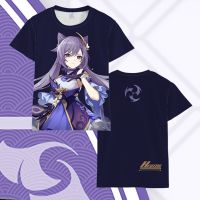 T SHIRT -  New Genshin Impact Original God Sculpture Keli Wendy 77 การ์ตูนอะนิเมะเกมส์ สินค้า เสื้อยืด