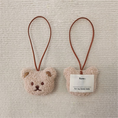 Backpack Decorative Toy Bag Pendant Mini Bag Pendant Cute Bag Pendant Bear Face Ornament Cartoon Bear Bag Pendant