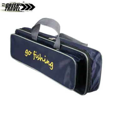 Fishing Rod Bag Case, Lightweight Waterproof Multifunctional Portable  Cylindrical Fishing Rod Bag For Fishing Gear Accessories Black
