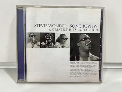 1 CD MUSIC ซีดีเพลงสากล   STEVIE WONDER-SONG REVIEW  A GREATEST HITS COLLECTION    (M5F116)