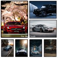 Modern Supercar Mercedes Canvas Painting Fashion Industrial Style Car Poster HD Print Wall Art Living Room Office Decor Gift