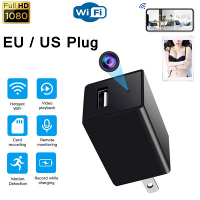 Mini Camera 1080P Action Camera Video Wireless Wifi Micro Cam Night Home Security Recorder EUUS Charger Power Support TF Card