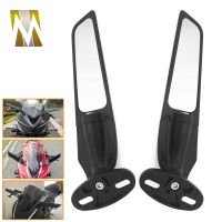 Motorcycle Rearview Mirrors Adjustable Modified Wind Wing Side Mirror For YAMAHA MT07 YZFR3 Honda CB650R Ninja 250 ZX10R S1000RR