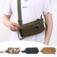 1000D กลางแจ้งเอวกระเป๋าผู้ชาย Molle ทหาร Tactics Crossbody กีฬาปีนเขา Hikimg เดินกระเป๋าศัพท์กันน้ำ Xa178wd