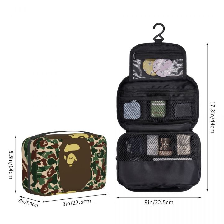 ง่าย-custom-camo-bathing-apes-toiletry-bag-women-camouflage-ape-cartoon-cosmetic-makeup-organizer-ladies-beauty-storage-dopp-kit-box