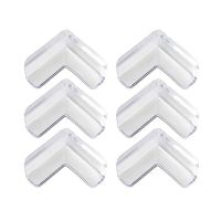 12Pcs/set Baby Safety L Shape Transparent Protector Cover Table Corner Guards Children Protection Furnitures Edge Corner Guards