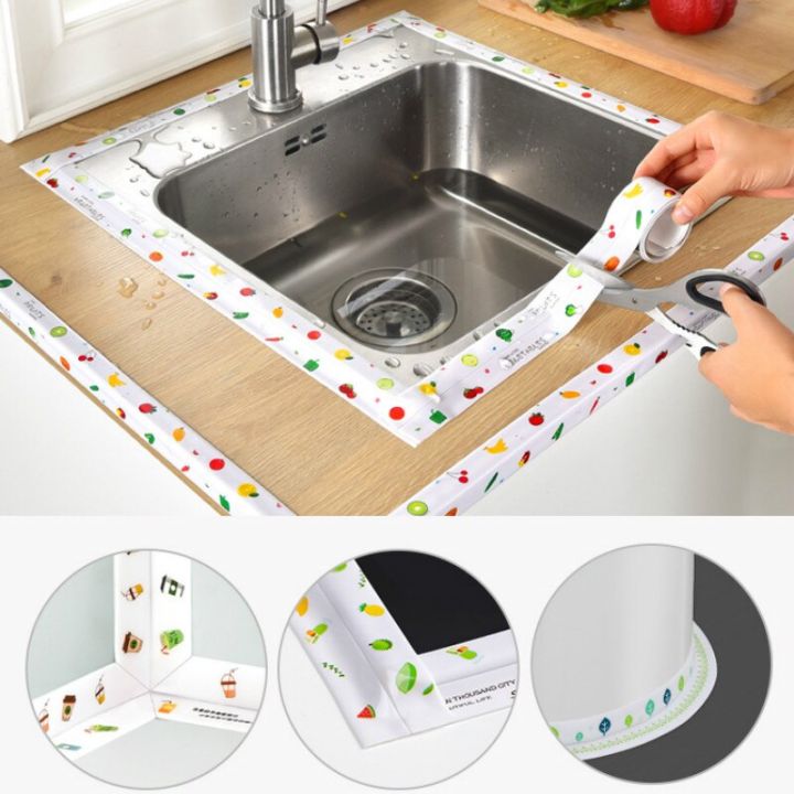 kitchen-sink-waterproof-sticker-anti-mold-waterproof-tape-bathroom-countertop-toilet-gap-self-adhesive-seam-stickers-adhesives-tape