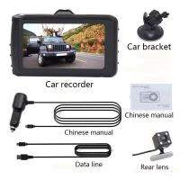 T666G+ Dual Camera Car DVR hd 1080p video resolution dual dash camera หลัง มองหลัง รุ่นT666G+