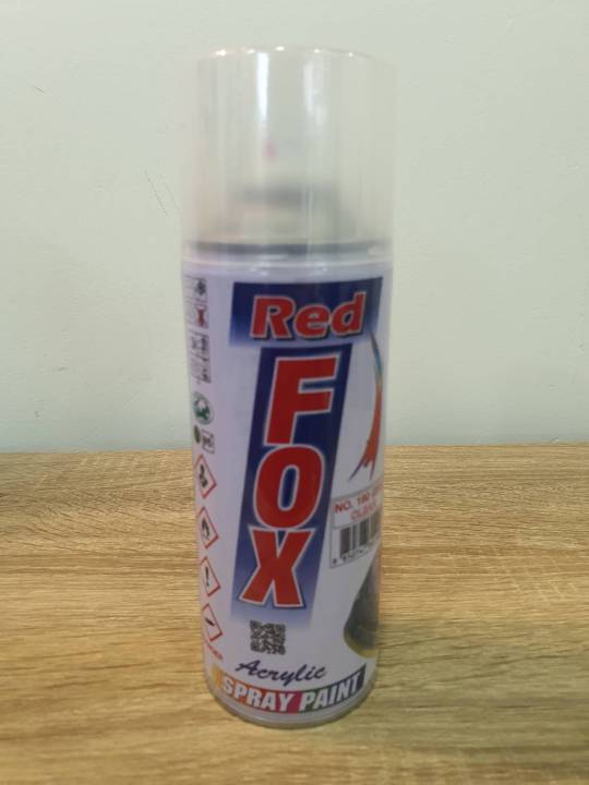 red-fox-สีสเปรย์-400cc-สีพ่นรถ-เคลือบกันสนิม-ผสมสารอะครีลิค-สวยเงางาม-ทนทานทุกสภาพอากาศ