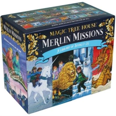 Merlin Missions Magic Tree House มาแล้วจ้า ภาคต่อจาก magic tree House เล่ม 29-55