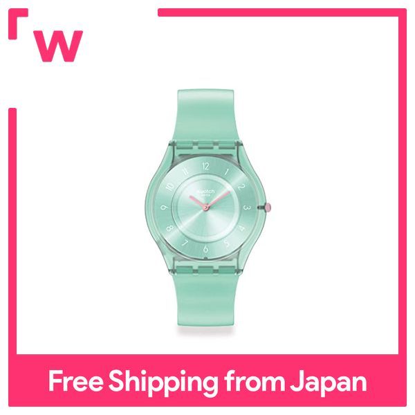 Swatch] Wristwatch PASTELICIOUS TEAL THE JANUARY COLLECTION