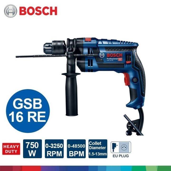 BOSCH Electric Impact Drill GSB 13 RE 16 16RE 20-2 RE Professional ...