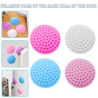 Self Adhesive Silicone Pad Door Buffer Wall Protectors Door Handle Bumpers Mute Anti Shock Home Stopper Doorstop Porte Pad