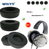 New upgrade Replacement Ear Pads for Beyerdynamic T1 Headset Parts Leather Cushion Velvet Earmuff Headset Sleeve