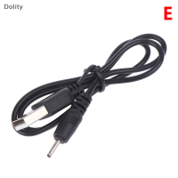 Dolity USB ถึง DC 5.5mm * 2.1/2.5*0.7/3.0*1.0/4.0*1.7/3.5*1.35 5V Barrel JACK Power CABLE