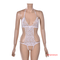 Shipiaoya 1XSexy ชุดชั้นในสตรีสำหรับกลางคืนชุดชั้นในชุดนอนเบบี้ดอลชุดลูกไม้ G-string,