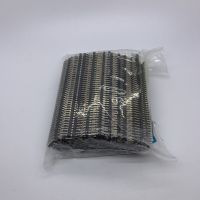 200ชิ้น40พิน1X40แถวเดียวชาย2.54หัวเข็มแบบหักได้ตัวเชื่อมต่อสำหรับ Arduino สีดำ