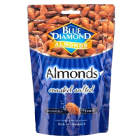 Almonds Roasted Salted Blue Diamond 400 G.