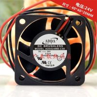 Original ADDA AD0424MB-C50 24V 0.07A 4020 7cm double ball inverter cooling fan