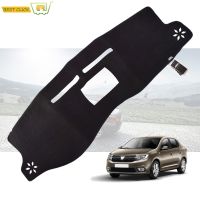 Xukey Dashmat For Dacia Renault Logan 2 2013 - 2019 For Renault Symbol Dash Mat Dashboard Cover Sun Shade Car 2014 2015 2016