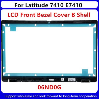 ใหม่สำหรับละติจูด7410 E7410หน้าจอ LCD สำหรับแล็ปท็อปฝาปิดโน้ตบุคปลอกคอกันสุนัขเลียกรอบ B 06ND0G AP2UG000610 6ND0G