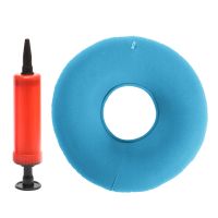 【LZ】guzvh1 Round Rubber Inflatable PVC Pillow Ring Seat Pad Hemorrhoid Medical Great For Wheelchairs Free Pump Vinyl Bed Sores 34x12 Cm