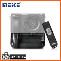 SALE Meike Battery Grip for Sony A6500 Pro + รีโมท ##กล้องถ่ายรูป ถ่ายภาพ ฟิล์ม อุปกรณ์กล้อง สายชาร์จ แท่นชาร์จ Camera Adapter Battery อะไหล่กล้อง เคส