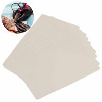 10pcs Blank Tattoo Practice Skin Rubber Tattoo Pattern Design Practice Skin for Beginner