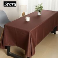 Large Conference Tea Table Tablecloth Rectangular Solid Color New Chinese Polyester Table Runner Simple Customization 6 Meters