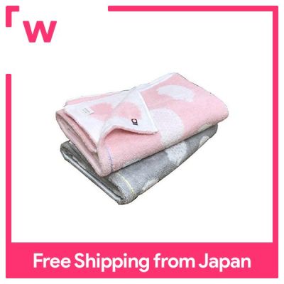 ผ้าเช็ดตัวผ้าเช็ดตัว Imabari 2แพ็ค [แบรนด์รับรอง] แห้งเร็วดูดซับน้ำปุยนุ่มน่ารักลายเม่นสีชมพูสีชมพูขนาด60X120ซม. (1สีชมพู1สีเทา)