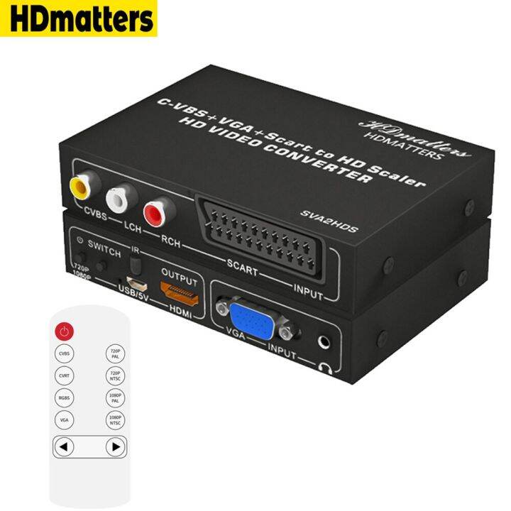 scart-rgb-to-ตัวแปลง-hdmi-scaler-composite-c-vbs-av-vga-rgb-สวิตช์สคาร์ทไปเป็นเอชดีเอ็มไออะแดปเตอร์720p-1080p-สำหรับ-ps2-wii-dvd