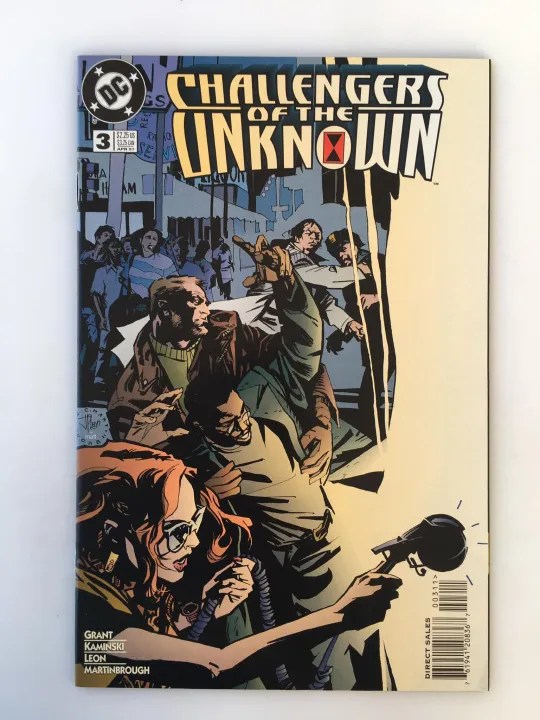 Challengers of the Unknown 3 Published Apr 1997 by DC Comic Book Cover  pencils by John