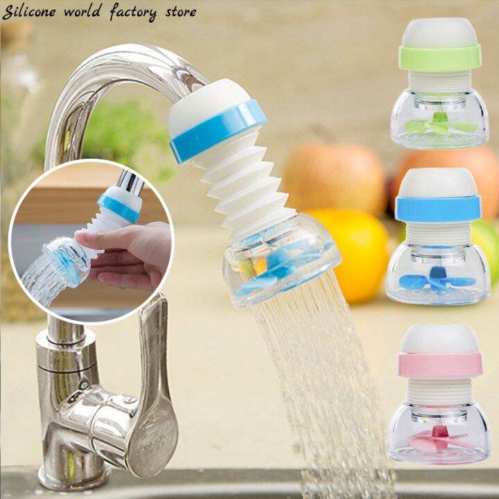 Silicone world 360 Degree Adjustable Faucet Extender Shower Water Tap Gadget Water Tap Extension