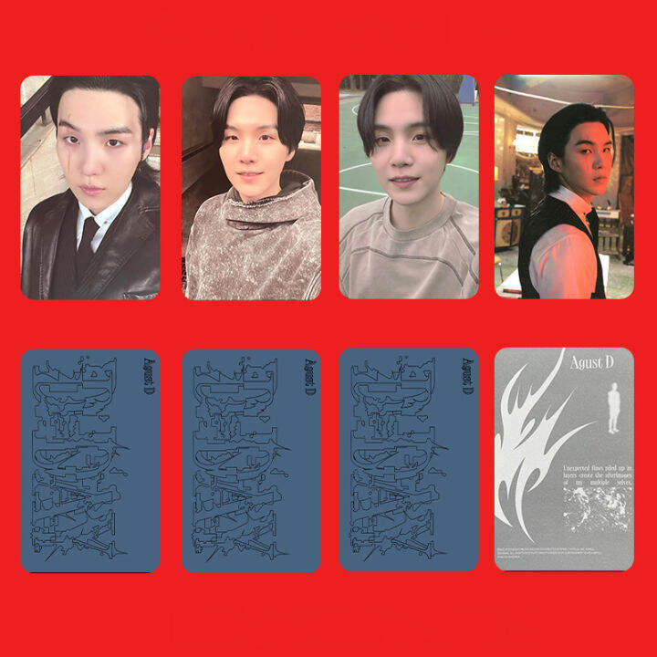 D-DAY AgustD TOUR ラキドロ トレカ Seoul Skz Photocards BTS SUGA SOLO Album Agust D Tour D-DAY In