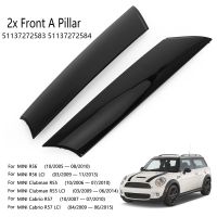 2X Front A Pillar Windshield Post Trims for BMW Mini R55 R56 51137272583 51137272584