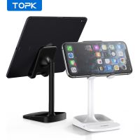 TOPK Desk Mobile Phone Holder For iPhone iPad Tablet Flexible Table Desktop Phone stand Multi angle Adjustable Cell Smart