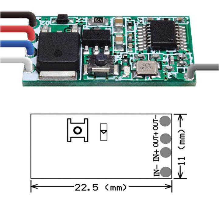 wireless-remote-control-rf-433mhz-relay-receiver-dc-3-6v-6v-12v-24v-1ch-module-with-2buttons-transmitter-for-led-lamp-light-diy