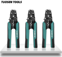 คีม คีมย้ำสายไฟ คีมปอกสายไฟ 8 นิ้ว Chrome Vanadium Steel Cable Stripping Pliers