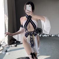 Sexy Kimonos For Women Japanese Exotic Lingerie Set Pajamas Anime Geisha Cosplay Temptation Outfit Sex Porno Role Play Uniform