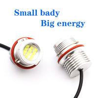 2pcs 120W White 6000K Lamp LED Angel Eyes Marker Lights Bulbs for BMW E87 E39 M5 E60 E61 E63 E64 M6 E65 E66 E83 X3 E53 X5 00-08