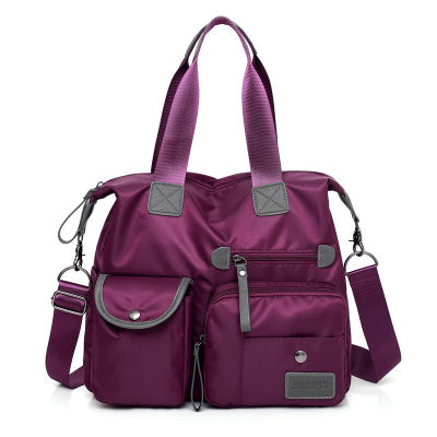 Womens Bag 2023 New Fashion Large Capacity Handbag Casual Nylon Shoulder Crossbody Bag 2023