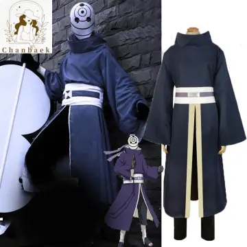 Anime NARUTO Cosplay Costume Uchiha Sasuke Tobi Obito Akatsuki Hallowe –  Wolf Store Logistics