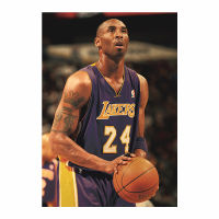 NBA star Kobe Bryant retro kraft paper poster bar caf é dormitory decoration painting bedroom wall sticker