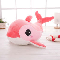 Creative Peluche Dolphin Plush Toy Marine Simulation Animal Doll Ragdoll Childrens Birthday Gift Car Decoration Stuffed Animals