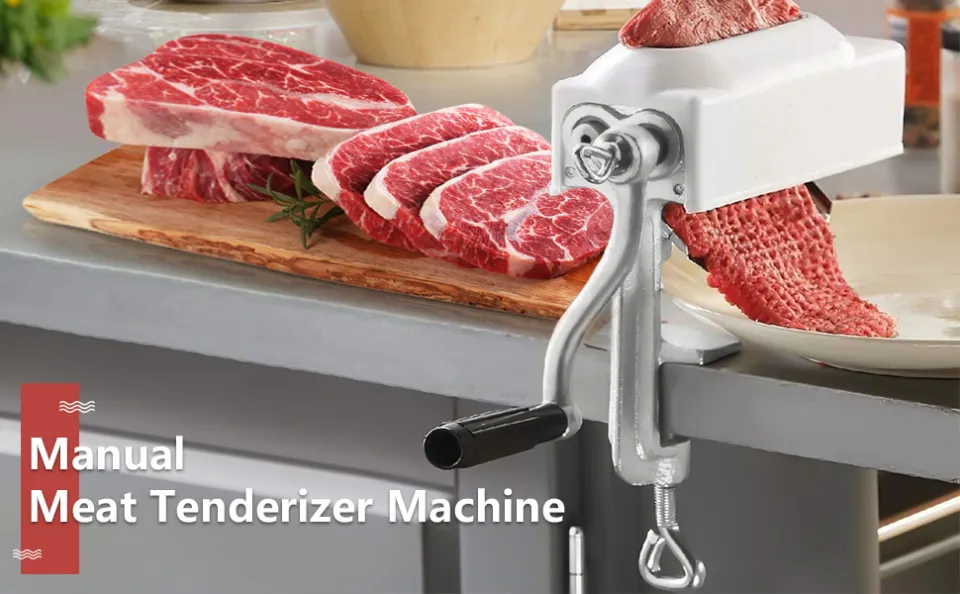 Manual Meat Tenderizer Machine Meat Flatten Tool Cast Iron Tinning For Beef  Pork Chicken Steak