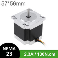 Nema 23 Stepper Motor 57มอเตอร์56มม. 130N.ซม. 3D เครื่องพิมพ์มอเตอร์สำหรับอุปกรณ์อัตโนมัติเครื่องแกะสลัก CNC 3D ชิ้นส่วนเครื่องพิมพ์